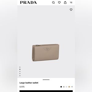 Prada wallet